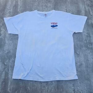 Vintage Y2K T-Bird Lounge T-Shirt Men's XL White
